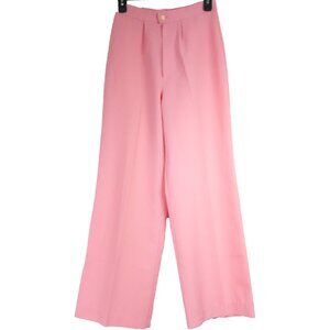 Textured Business Slacks EUC 27” waist Handmade Small Bubblegum Pink Pants